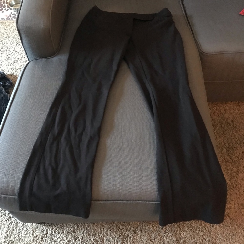 White House Black Market black boot cut pants